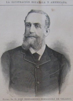 Duque de Frias, José Bernandino Fernández de Velasco, 1870 ca